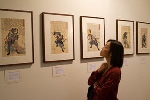 Cyoko Tamai, 'Thinking Collections: Open Studios', Ronin Gallery, Midtown, New York (26 September 2018). Courtesy Asia Contemporary Art Week. Photo: Ali Motamedi.